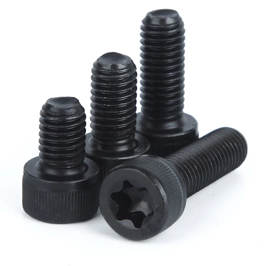 

2/5/10Pcs M5 M6 M8 M10 Grade 12.9 Plum Screw Cylindrical Head Hexagon Bolts