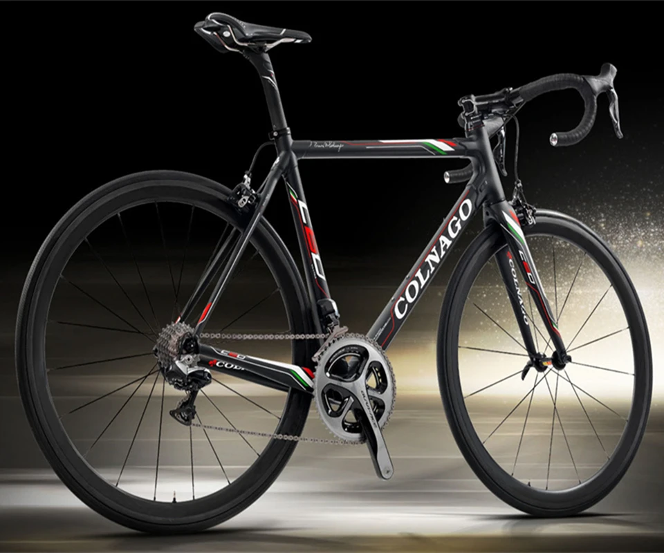 18 цветов полный карбоновый шоссейный велосипед для карикатуры Colnago C60 с R8000