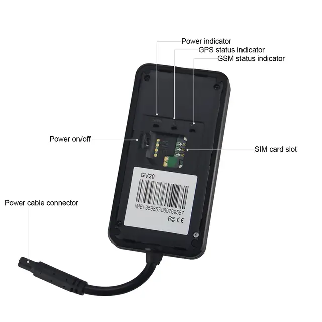 Gps Tracker For 3g Network Concox Original Gps Tracker Gv20