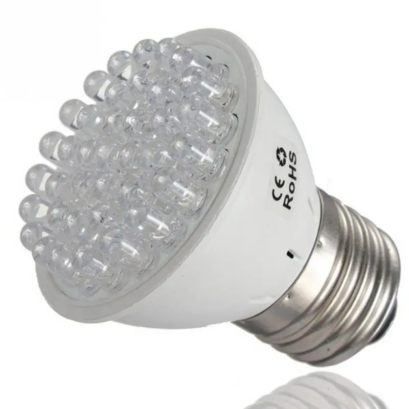 E27 38LED 1.9W AC 220V Red Blue Plant Grow Home Garden Indoor Hydroponic Lamp EU/US plug Light Bulb