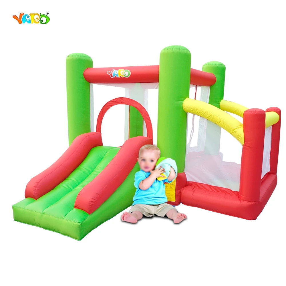 YARD Fedex Free Shipping MIni Inflatable Slide Bouncer Colorful Bouncy Jumping Room Special Offer For ASIA