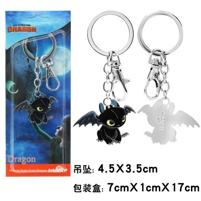 How to Train Your Dragon Toothless Night Fury Metal Necklace Pendant Toys With Blister Card How to Train Your Dragon Toothless Night Fury Metal Necklace Pendant Toys With Blister Card