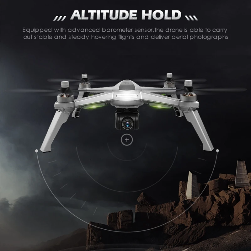 

JJRC JJPRO X5 RC Drone 5G WiFi FPV Drones GPS Positioning Altitude Hold 1080P Camera Point of Interesting Follow Brushless Motor