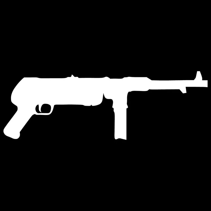 WW2 Немецкий MP38 пистолет для Авто/бампера/окна виниловая наклейка наклейки DIY
