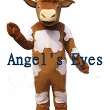 Качество бык, скот костюм талисмана для взрослых, Герой мультфильма рекламы сценическая реквизитная Косплей Canival костюм, SW440