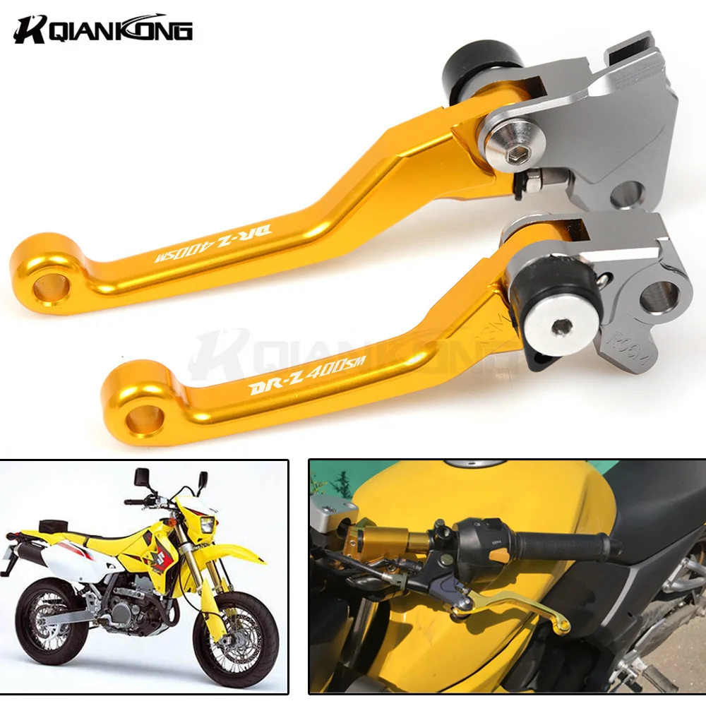 

CNC motorcycle brake lever Bike Pivot Brake Clutch Levers for SUZUKID DRZ400SM DRZ400S RM85 RM 85 DRZ 400S 400SM 2010-2015