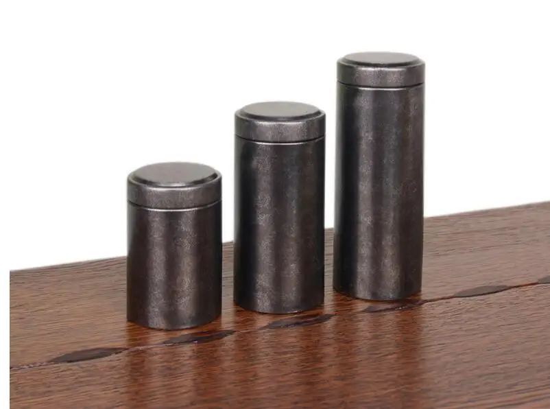 Online Paket portabel Mini Teh Caddy Disegel Putaran Jar Teh Dapat Tinplate Timah kotak Logam Timah Kecil A, B, C Gaya Tersedia Murah Paket portabel Mini Teh Caddy Disegel Putaran Jar Teh Dapat Tinplate Timah kotak Logam Timah Kecil A, B, C Gaya Tersedia