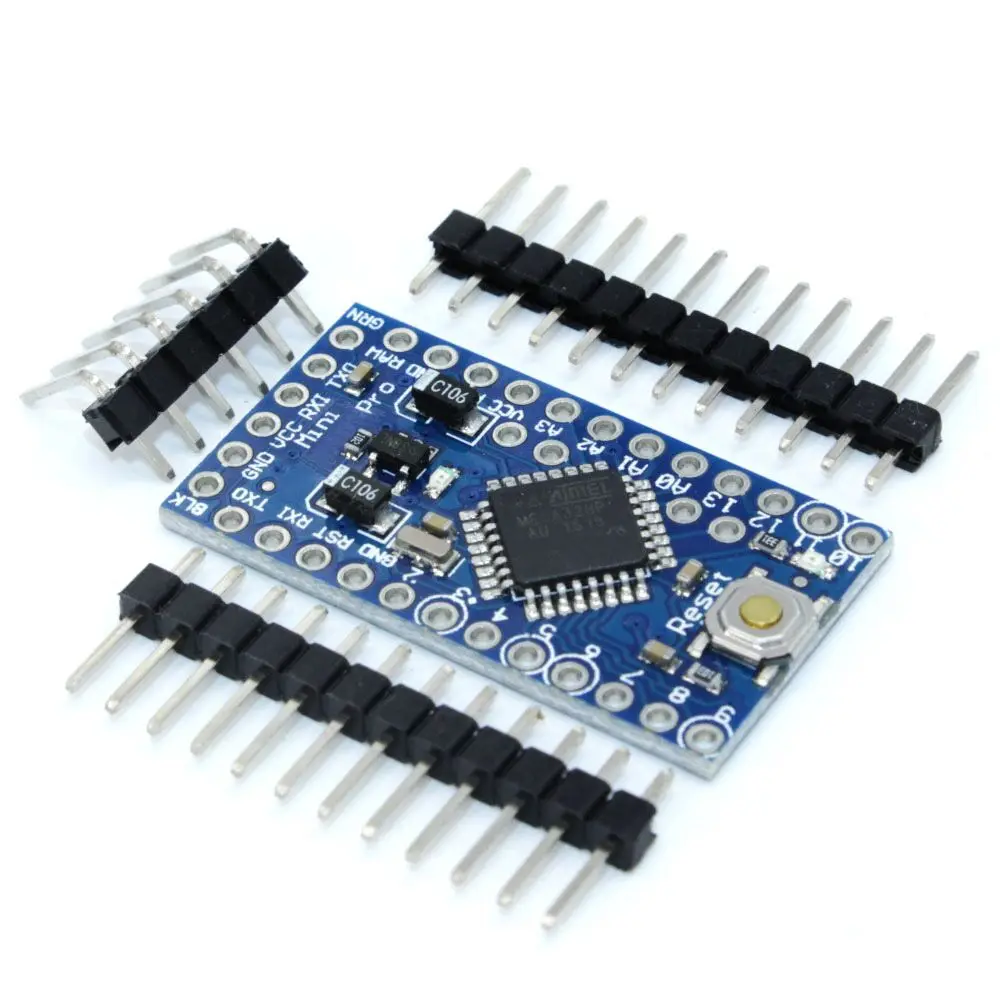 2 шт. ATMEGA328P Pro Mini 328 Mini ATMEGA328 3,3 В/8 мГц для Arduino 3,3 В 8Mt