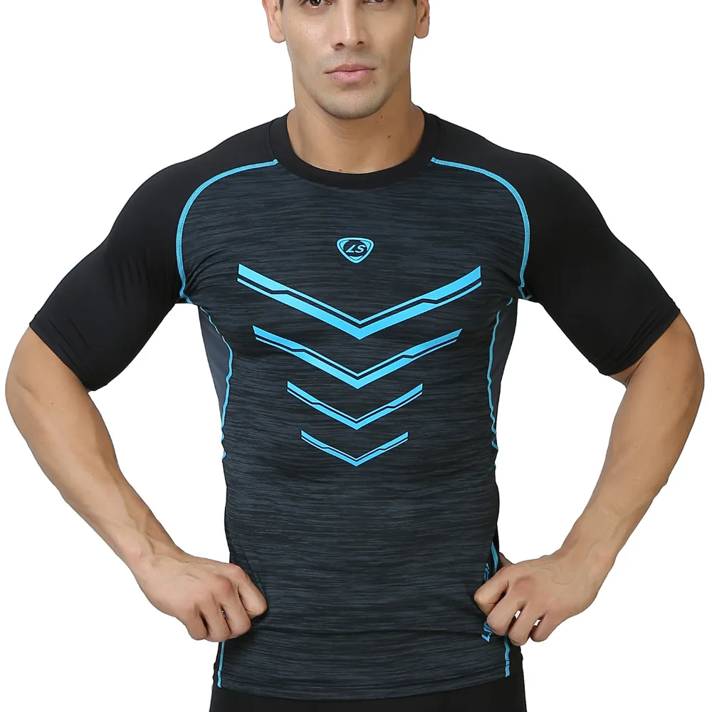 

Summer Style New Soccer jersey T Shirt Men Camisa Masculina LINGSAI Brand Sales Camisas Quick Dry Slim Fit Men's Clothing