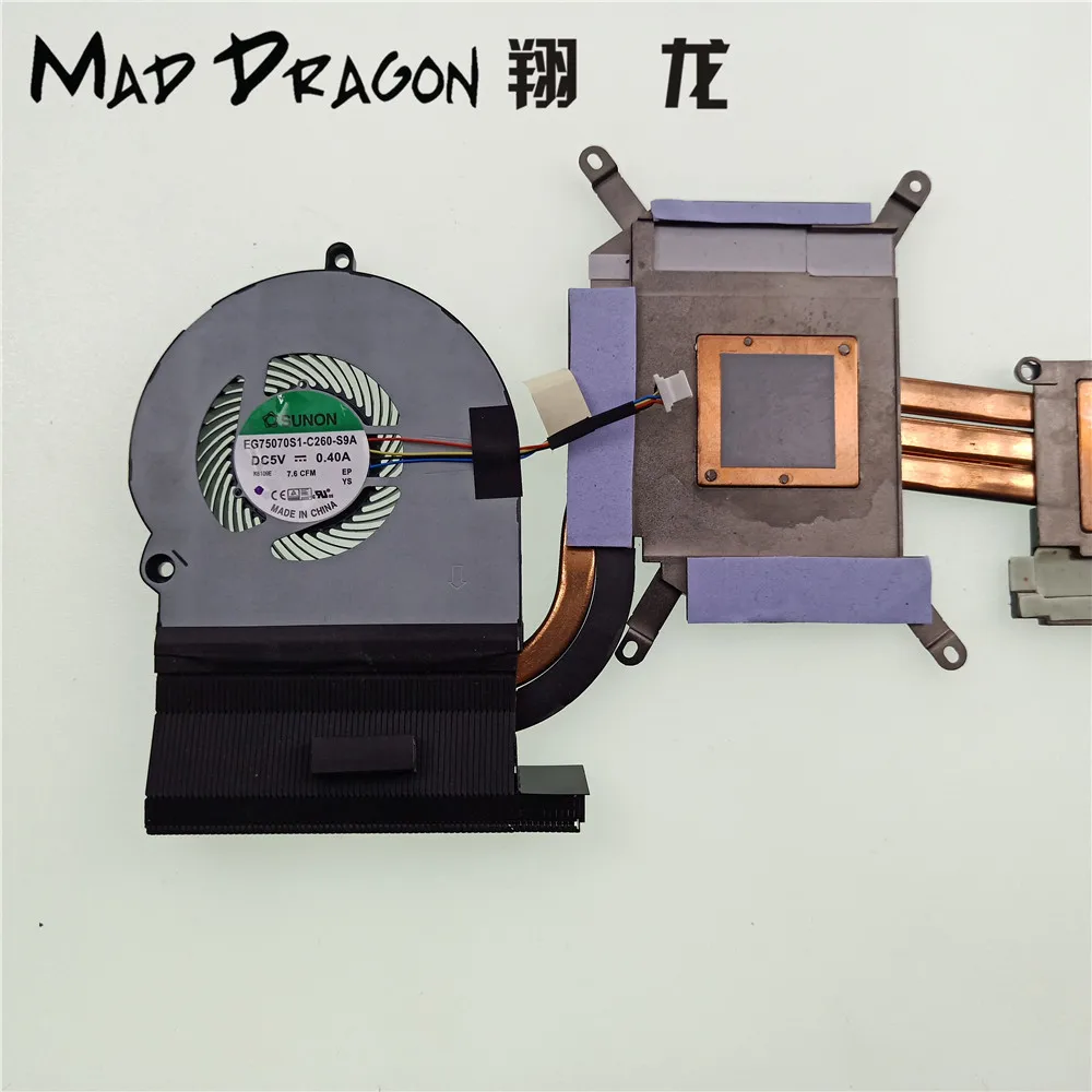MAD DRAGON бренд ноутбук DDR51-AMD Процессор AMD/графика охлаждения радиатора Вентилятор в сборе для Dell Alienware 15 ALW15 R4 03V19C 3V19C