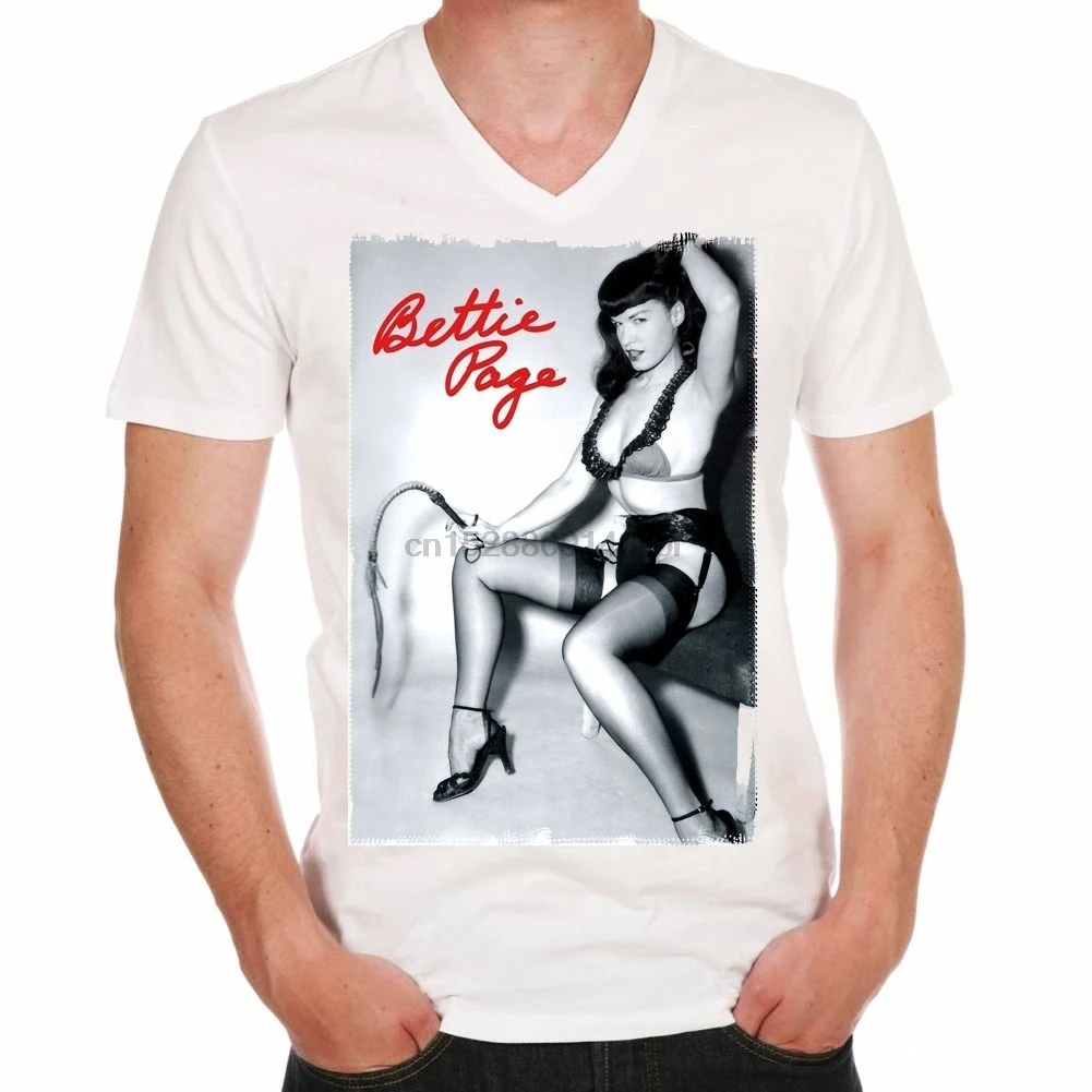 

Bettie Page Wild Pin Up Herren T Shirt