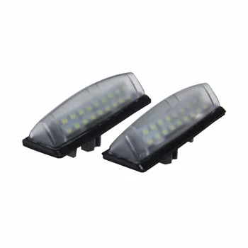 

License Number Plate Lamps for Toyota Camry Aurion Prius Lexus IS300 GS430 RX330 ES300 Error Free 3528 SMD Auto LED Car Light
