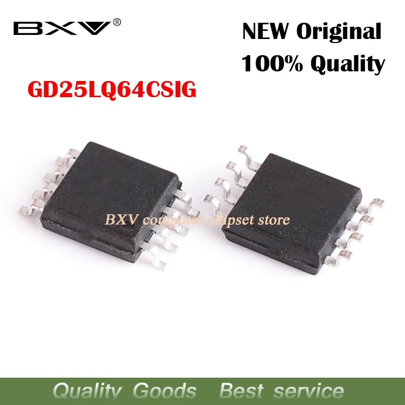 10 шт. GD25LQ64CSIG 25LQ64CSIG флэш-чип серийный памяти новый оригинальный чип для ноутбука