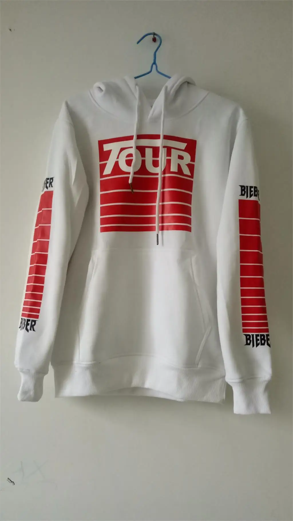 Justin Bieber Purpose Tour Hoodies Hip Hop Men Women Clothes Stadium Hoody Sweatshirts Stripes Hooded Fleece Jumper Pullovers