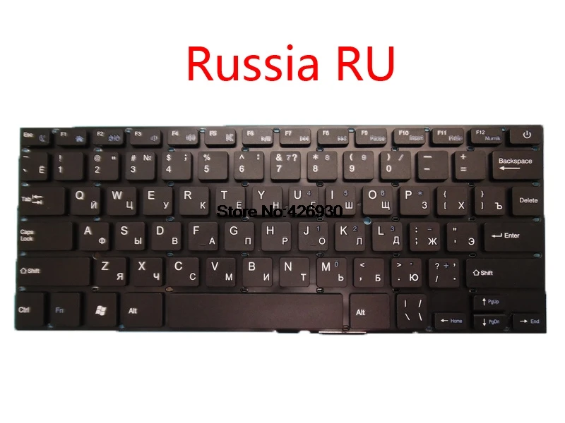 Ноутбук RU США Замена клавиатура для chuwi для LapBook 14,1 CWI533 английский США Россия RU новая - Цвет: Russia RU