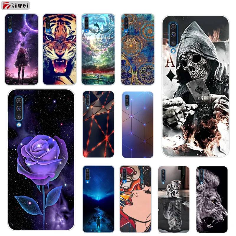 

Silicone Case For Coque Samsung A50 Case For Samsung A10 A20 A30 A40 A50 A70 A 50 2019 Case Soft TPU Cover Funda Bags A 30 40