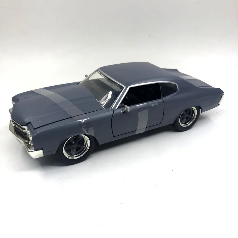 JADA 1:24 Высококачественная модель автомобиля из сплава, 1970 Chevrolet SS автомобиль, 2 открытые двери, качественные модели игрушек, игрушечные транспортные средства