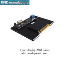 8ports UHF long range rfid module with development board UHF RFID Reader RS232 TCP IP RJ45 Ethernet
