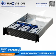 Элегантный 2U rackmount шасси RC2650L стойка серверный чехол L = 650 мм