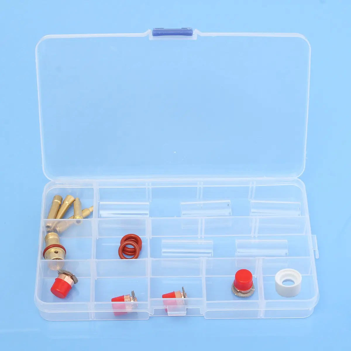 

Hot Sale 18Pcs TIG Welding Torch Collet Body Pyrex Cup Accessories for WP-17/18/26 Series Welding Machine