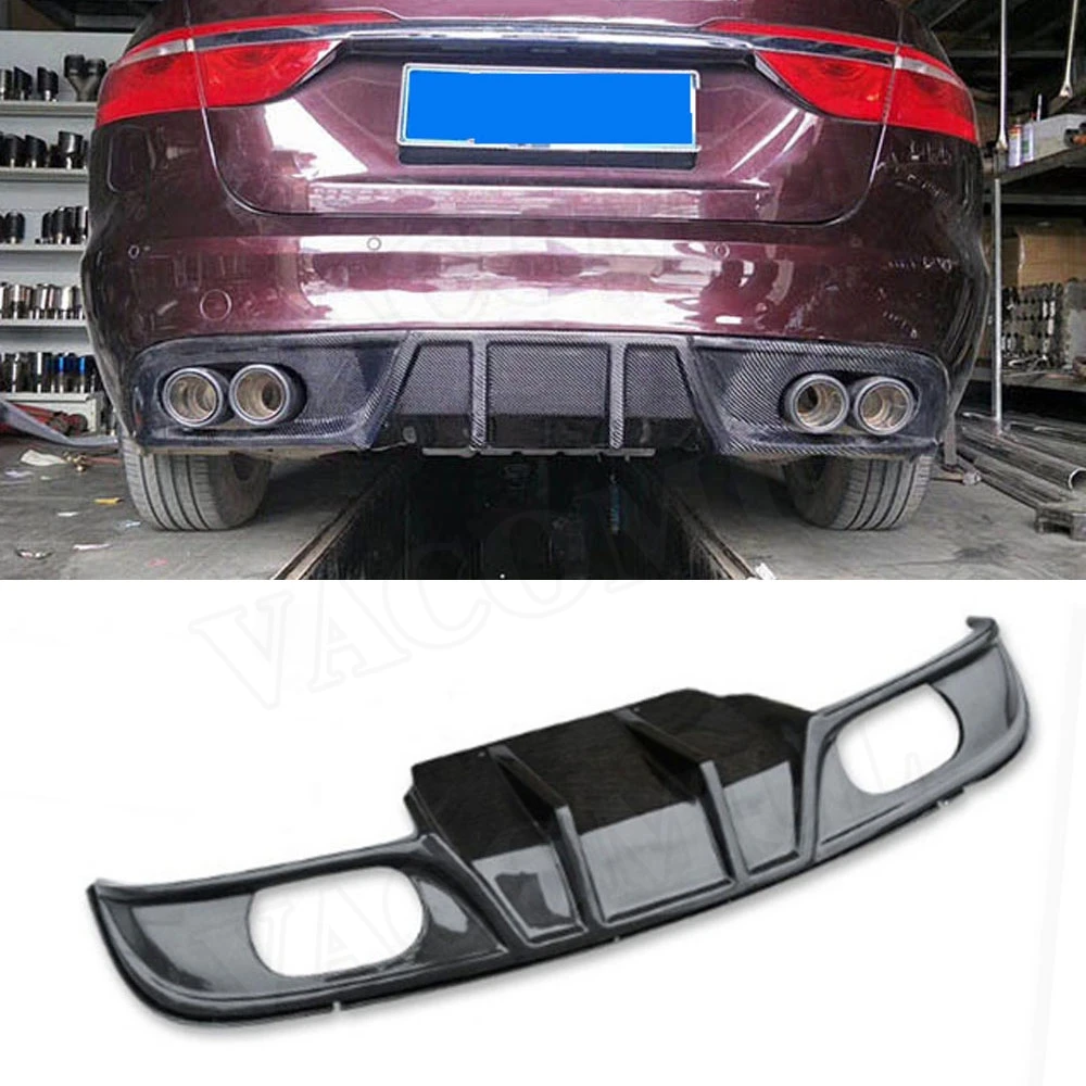 Задний диффузор из углеродного волокна для Jaguar XE 2015 2016 2017 2018 FRP задний бампер