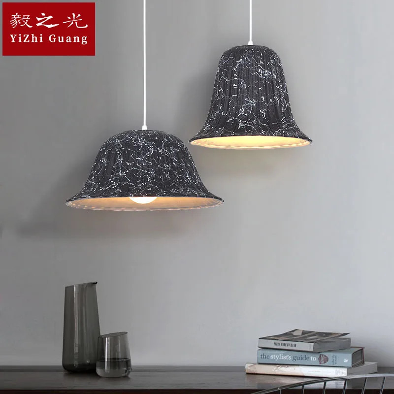 

Nordic art single head chandelier, bar, coffee shop, modern simple personality ceiling lamp restaurant lighting