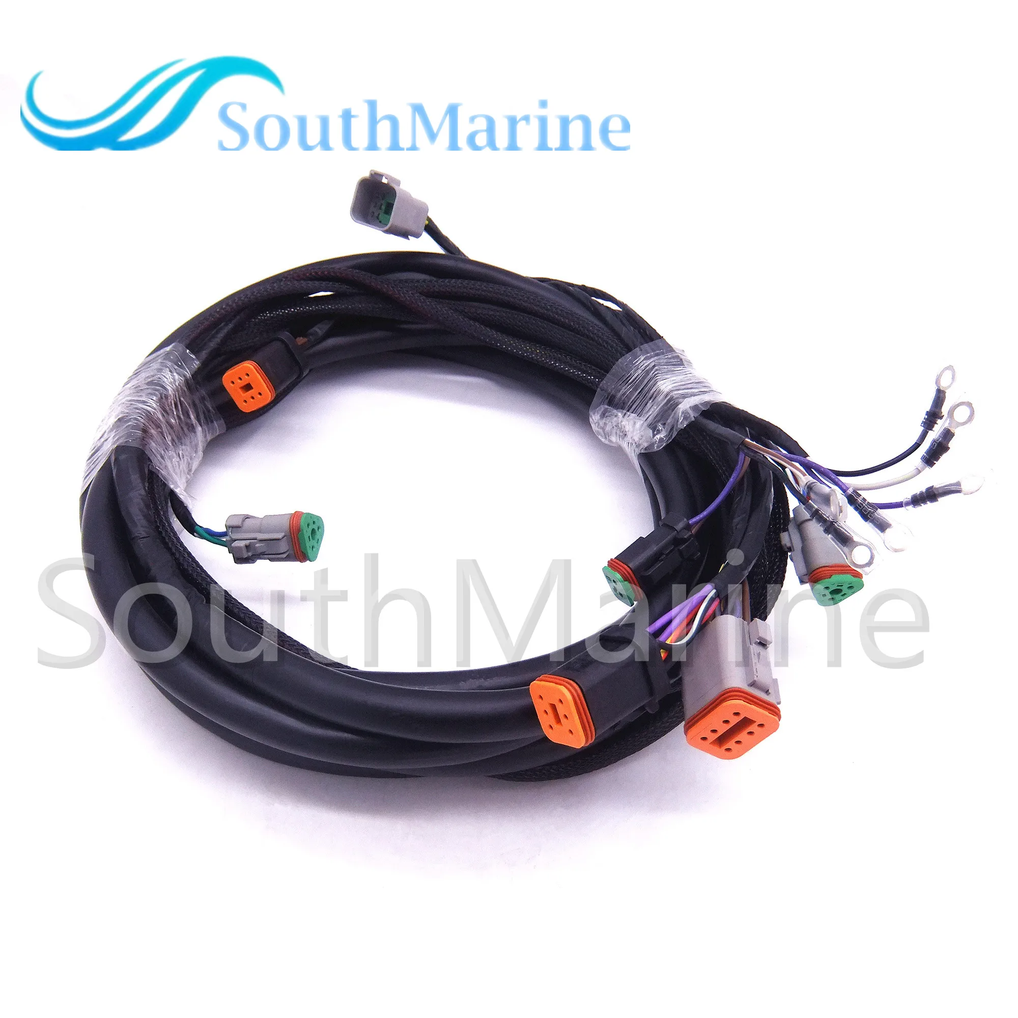 0176340 176340 New SystemCheck 15ft Main Modular Ignition Wiring Harness Cable for Evinrude Johnson OMC Remote Control boxes-in Boat Engine from Automobiles ...