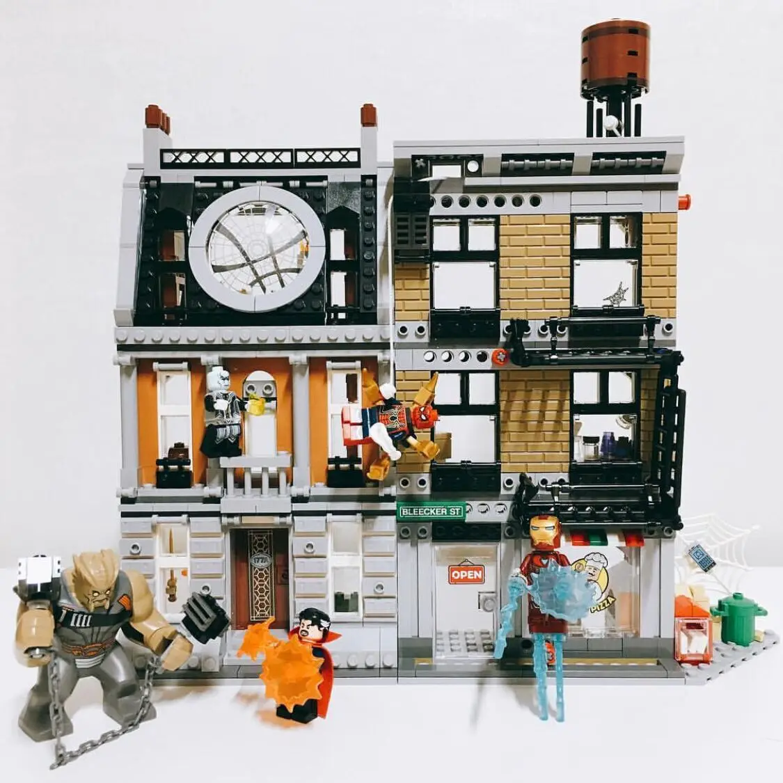 

1125pcs Avengers 3 Infinity War Marvel The Sanctum Sanctorum Showdown Building Blocks Bricks Toys Compatible With Lego 76108