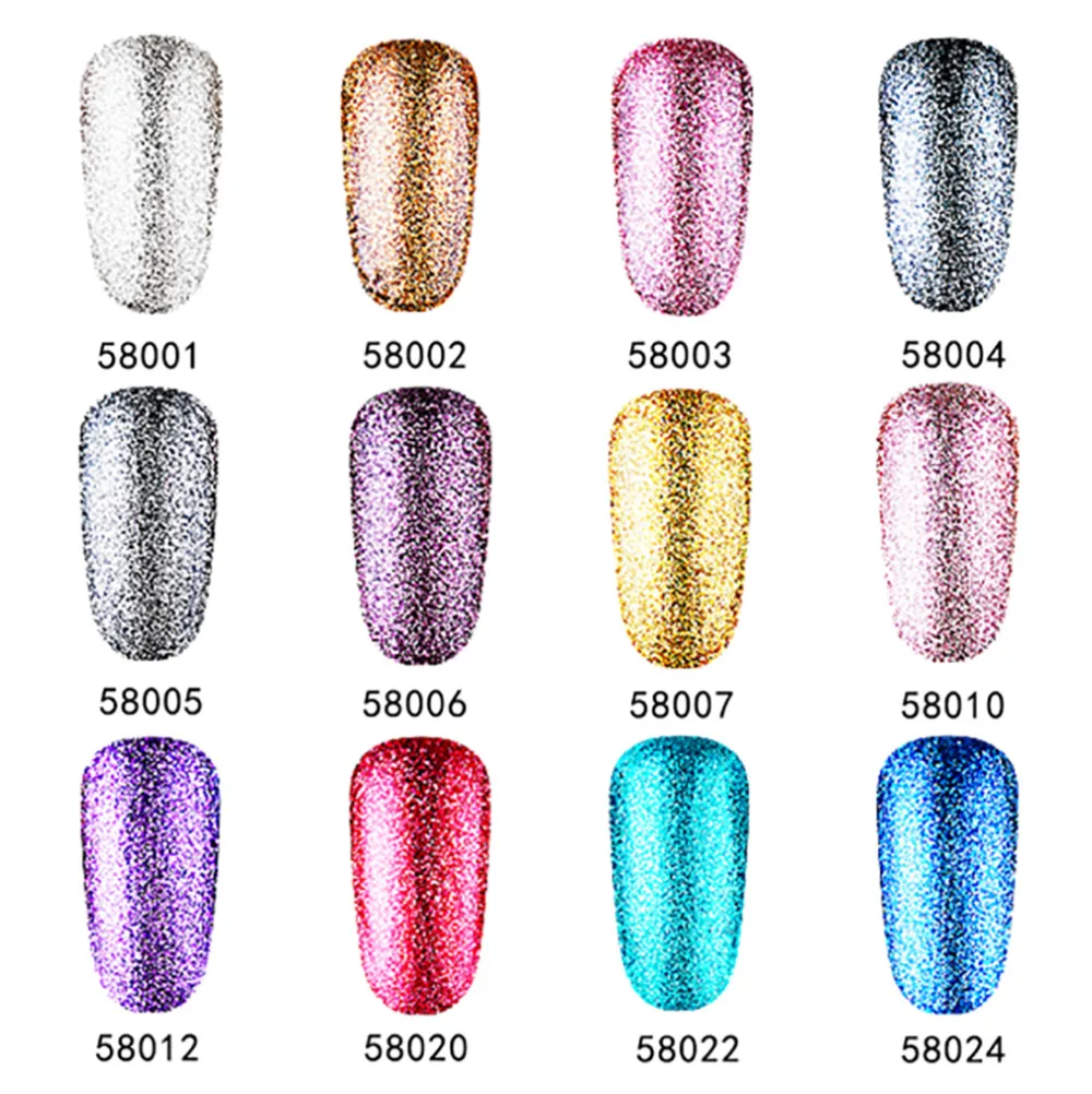 Набор гель лаков HNM 12 шт./лот для ногтей серии Pure Color профессиональный набор наборы