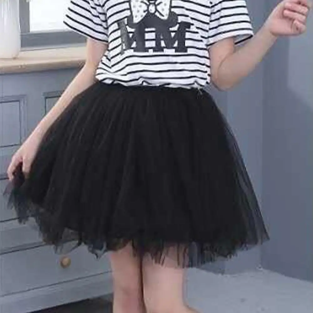 

Summer Fashion Chiffon Baby Girl Tutu Skirts Bebe Infant Skirt Long Girls Skirts for 3-5T Kids Soild Princess Girl Clothes