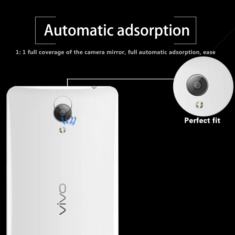 Ultra thin Back Camera Lens Tempered Glass Film for vivo
