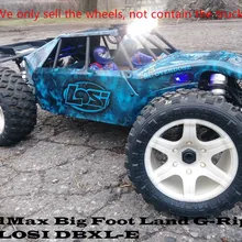 MadMax свет вес широкий колеса износостойкие сцепление шин для 1/5 весы LOSI DBXL-E RCMK