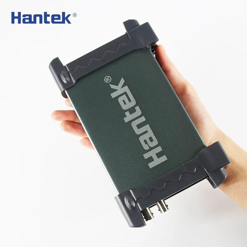 Hantek 6022BE PC USB Цифровой Портативный Осциллограф 2 канала 20 МГц Портативный осциллограф с подключением через порт USB портативный Osciloscopio