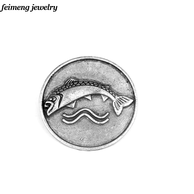 

New Arrival Vintage Jewelry The Game of Thrones Family Duty Honor Tully Trout Fish Riverrun Sigil Brooch Movie Jewelry