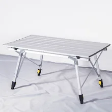 Открытый стол открытый подъемный кемпинг складной стол mesa plegable стол pliante mesa для турпохода, из алюминия 90*51,5*45/65 см