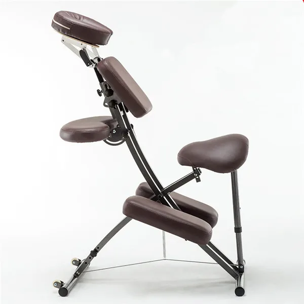 Портативное складное массажное кресло для спа тату для Лица Многофункциональная салонная мебель регулируемое кресло для тату-салона с сумкой для переноски
