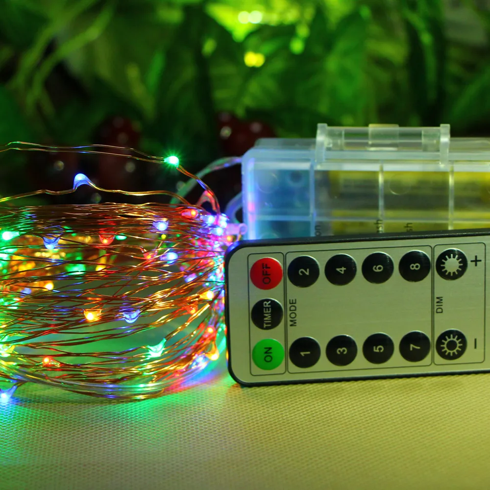 Fireworks LED string lights Remote Control for outdoor decoration (11)