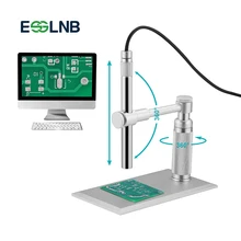 USB цифровой микроскоп увеличительная камера 200X Zoom 1600x1200 HD 2MP PCB осмотр ручной эндоскоп с 8 светодиодный подсветкой