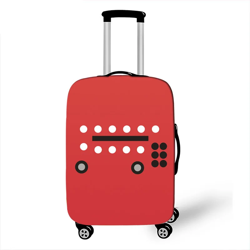 Креативный самолет эластичный чемодан защитный чехол дорожные чемоданы пылезащитный чехол Аксессуары Organizadores от 18 до 32 дюймов - Цвет: 2