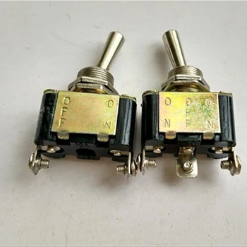 

Free Shipping 20 pcs a Lot KN3A-101 10A 125VAC/15A 250VAC 2 Positions (ON-OFF) Toggle Switch Rocker Switch