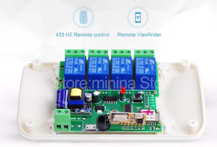 4 канальный переключатель Ewelink smart DC5V/DC 7V 32V/AC 90V 250V для DIY умного дома|Модули дома| |