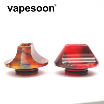 

10pcs New Style 810 Drip Tip Resin Epoxy Wide Bore Mouthpiece for TFV8 RDA RTA Tank Atomizer E Cig Liquid Mod Vape Accessories