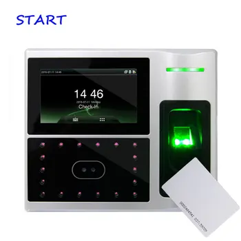 

ZK Iface800 Facial Employees Attendance Biometric WIFI Face and RFID Time Attendance And Access Control Device
