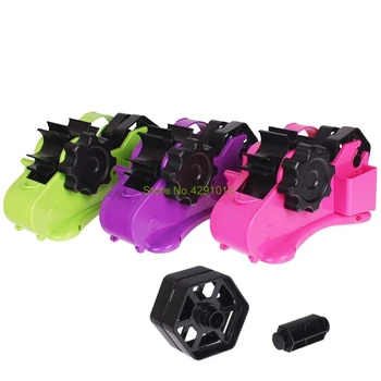 

2020 New Semi-Auto Tape Dispenser With 35mm Fixed Length Tape Cutter Desktop Office Packing Home Tools