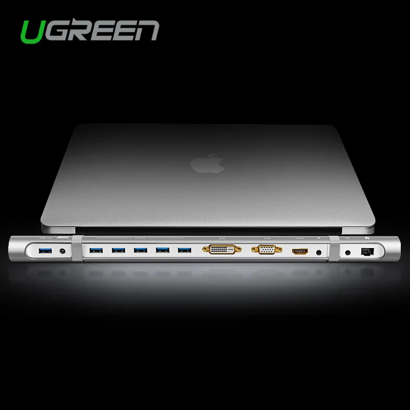 Prix pour Ugreen multi tout-en-1 usb 3.0 à hdmi dvi vga vidéo & Audio convertisseur adaptateur USB 3.0 HUB avec Lecteur de Carte et Ethernet adaptateur Prix pour Ugreen multi tout-en-1 usb 3.0 à hdmi dvi vga vidéo & Audio convertisseur adaptateur USB 3.0 HUB avec Lecteur de Carte et Ethernet adaptateur