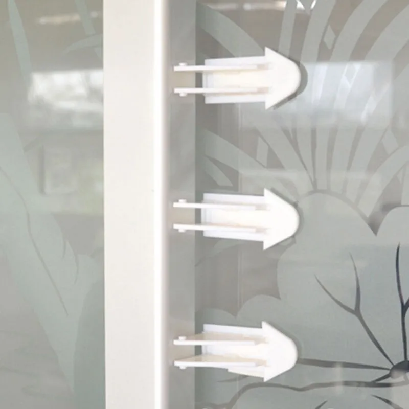 20 قطعة/الوحدة نافذة الباب أقفال أقفال خزانة todder الاطفال الطفل حماية سلامة الأطفال غطاء شحن مجاني 3 ألوان hotsale