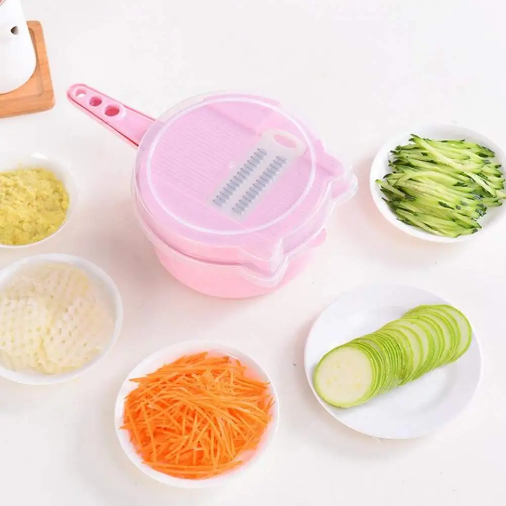 

15 IN 1 Easy Food Slicer Vegetable Cutter Potato Onion Carrot Grater Chopper