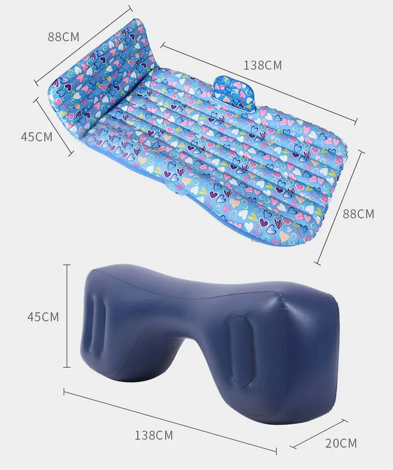 Чехол на заднее сидение автомобиля, надувной матрас для путешествий, надувной матрас, хорошее качество, Сумка для кемпинга, новинка