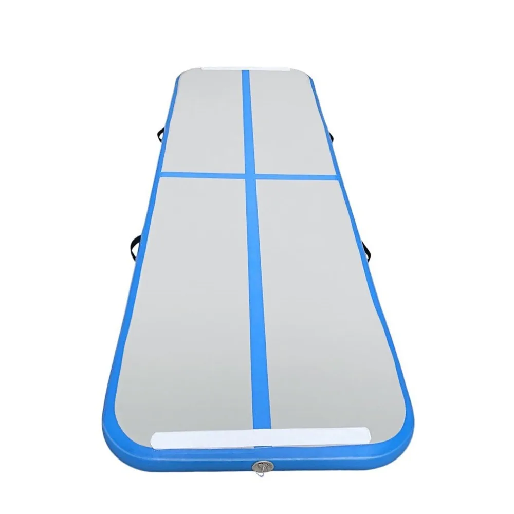0.9x3m Inflatable Gym Mat Indoor Floor Home Gymnastics Training Tumbling Mat Outdoor Exercise