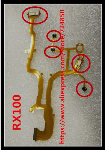 

NEW Lens Back Main Flex Cable For SONY DSC-RX100M3 RX100 III / DSC-RX100M4 RX100 IV Digital Camera Repair Part + Sensor + Socket